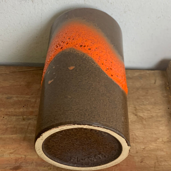 Vintage Fat Lava Scheurich Vase 203-18