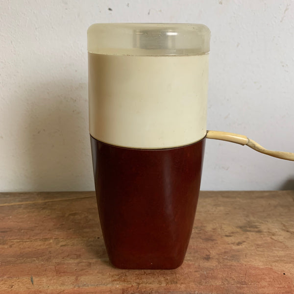 Vintage elektrische Kaffeemühle von Philips