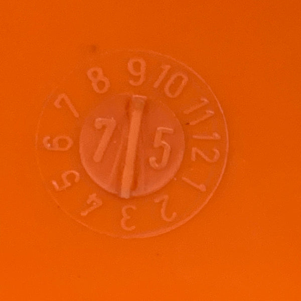 Vintage Stapelstuhl von Sulo in orange