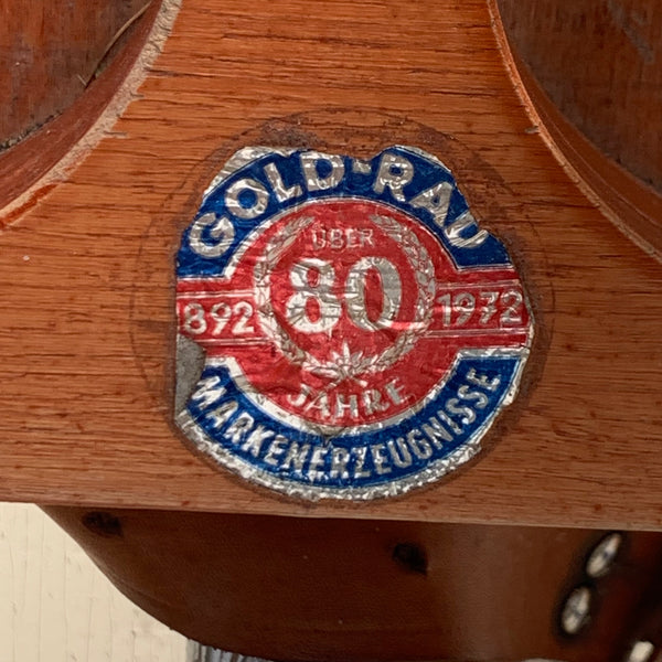 Vintage Rudergerät von Gold-Rad