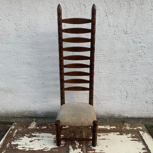 Vintage Ladder Back Chair Leiterstuhl