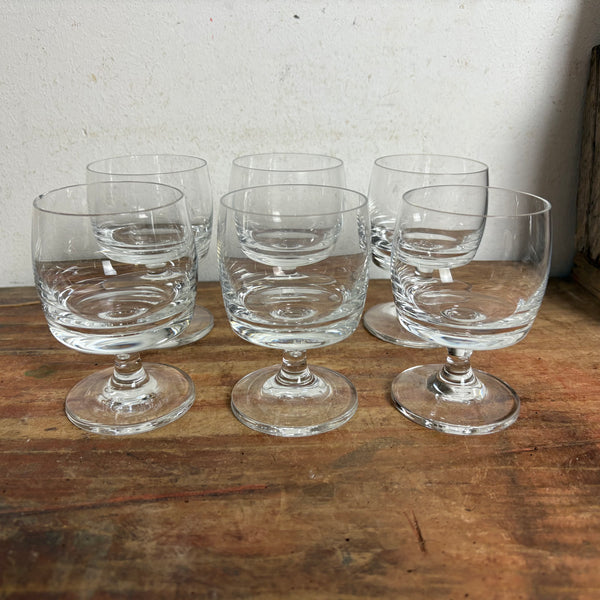 Vintage 6er Set Weingläser Römö von Dr. Klaus A. Breit für Wiesenthalhütte