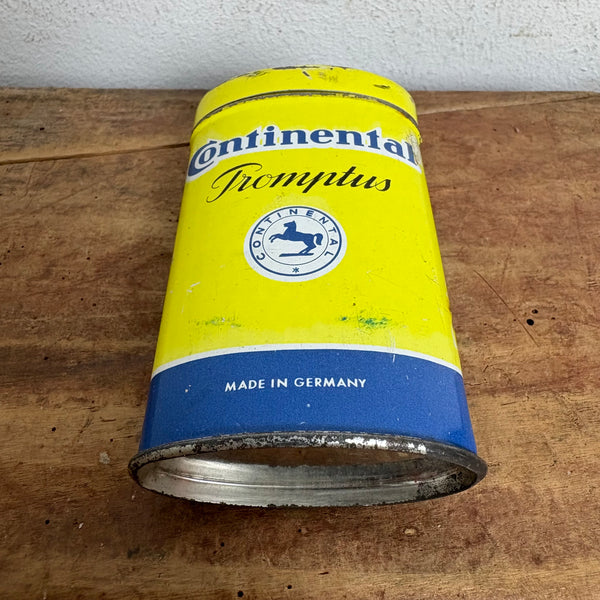 Vintage Blechdose Continental Tromptus Flickzeug
