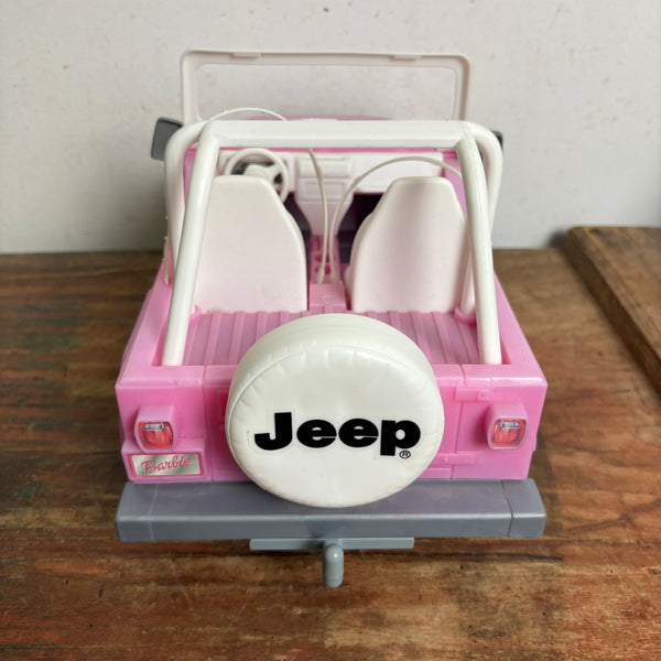 Vintage Barbie Pink Wrangler Jeep von Mattel