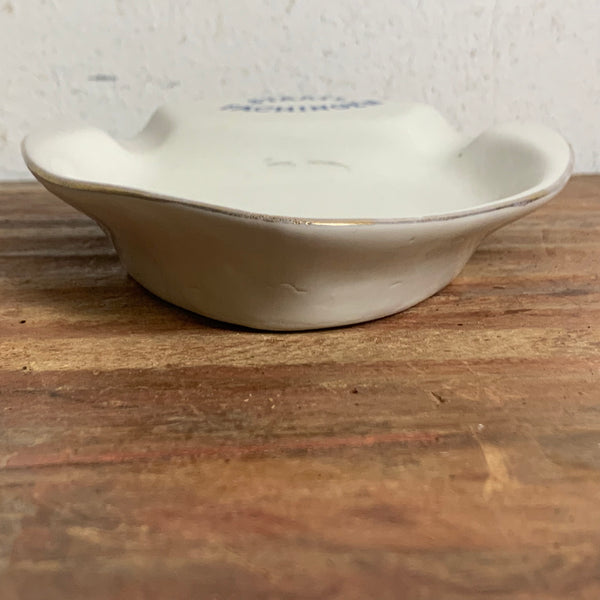 Vintage Porzellan Aschenbecher Staatlich Fachingen