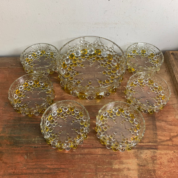 Vintage Dessert Set Boléro von Walther Glas