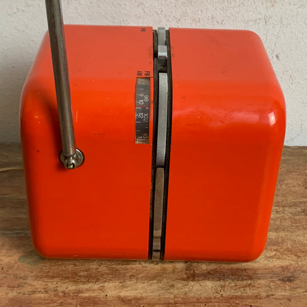 Vintage Space Age Radio Quadrifoglio von Luigi Bandini Buti für Siemens Modell Alpha 2