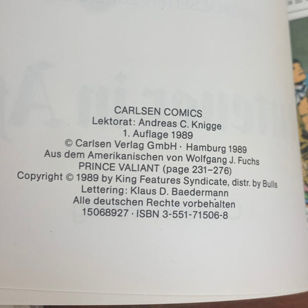 Comic Prinz Eisenherz Band 6  Abenteuer in Afrika