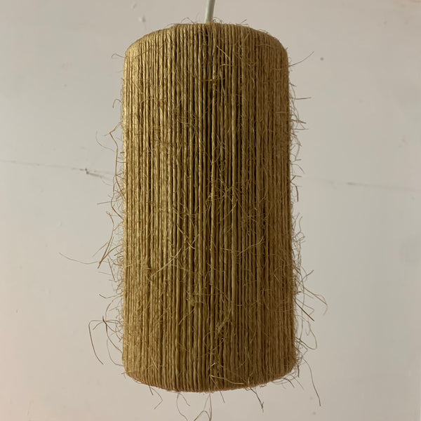 Vintage Sisal Deckenlampe