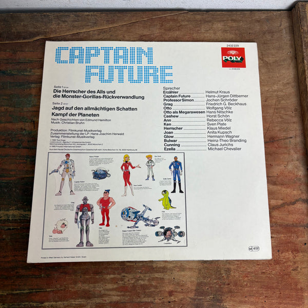 LP Captain Future Folge 1