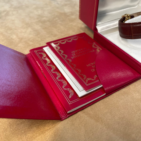 Cartier Tank Must Vermeil – Vintage 1987 | Full Set | Box & Papiere
