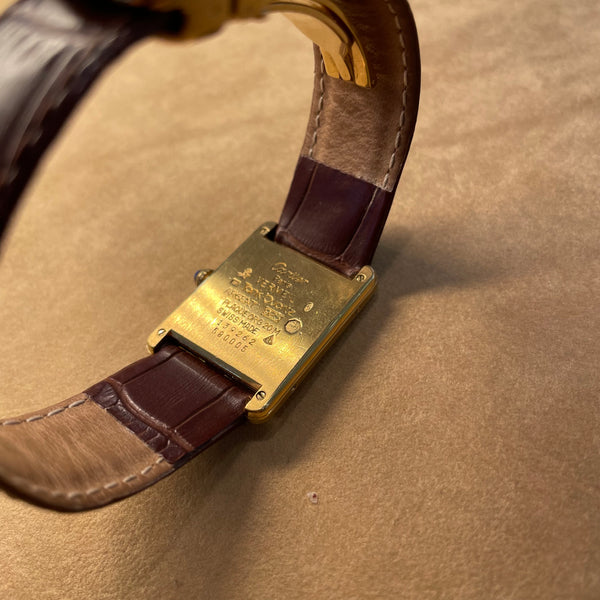 Cartier Tank Must Vermeil – Vintage 1987 | Full Set | Box & Papiere