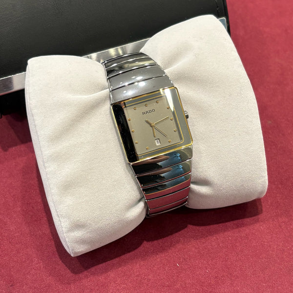 Rado Diastar High-Tech Keramik Uhr – Ref. 152.0332.3 – Full Set – Platinfarben – Neuwertig
