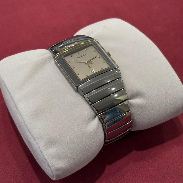 Rado Diastar High-Tech Keramik Uhr – Ref. 152.0332.3 – Full Set – Platinfarben – Neuwertig