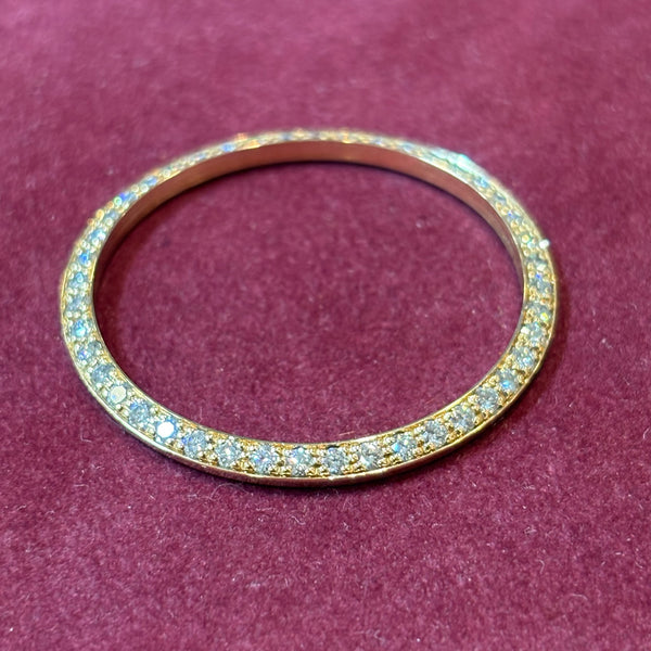 Rolex Day-Date Lünette 750 Gelbgold mit Brillanten – Original Rolex | Top Zustand