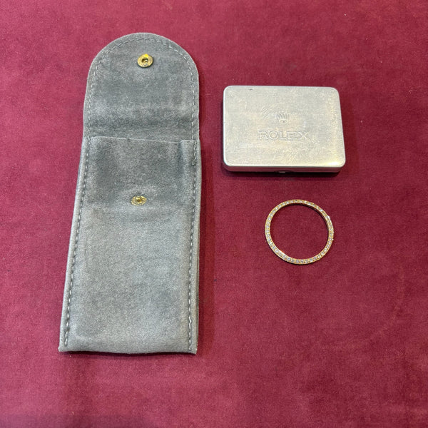 Rolex Day-Date Lünette 750 Gelbgold mit Brillanten – Original Rolex | Top Zustand