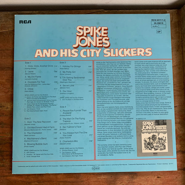 LP Spike Jones Murders again and his City Slickers