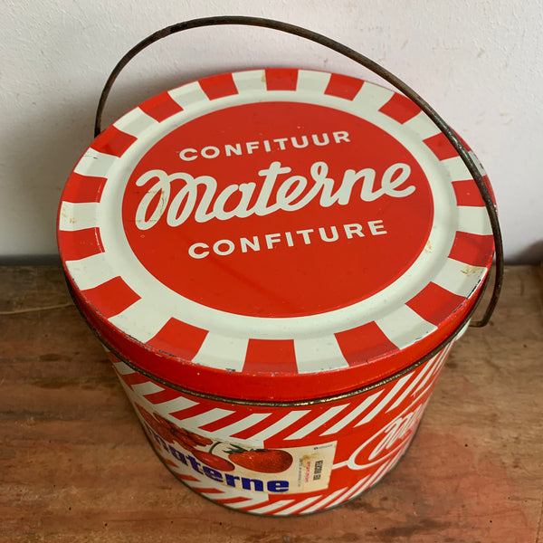 Vintage Blechdose Materne Konfitüre