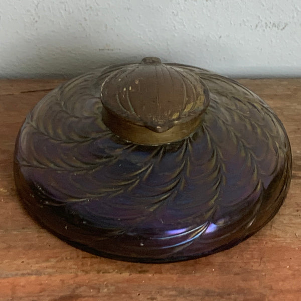 Jugendstil Tintenfass von Loetz