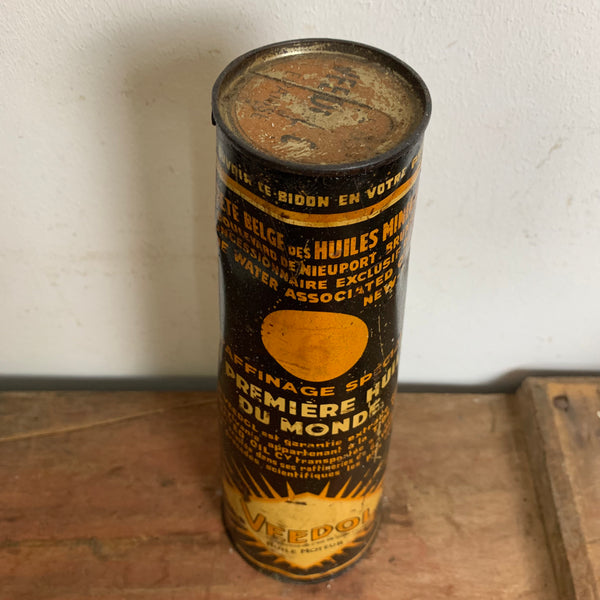 Vintage Öldose Veedol