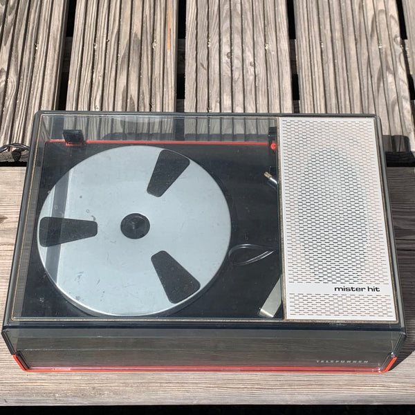 Vintage Schallplattenspieler Mister Hit 2000 von Telefunken
