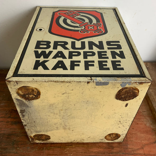 Kaffeeschrank von Bruns Wappen Kaffee