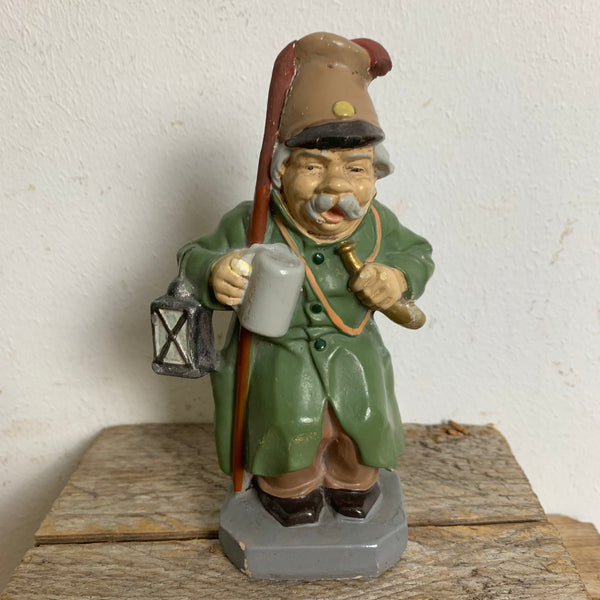 Vintage Nachtwächter von Sonneberger Friedel Figuren