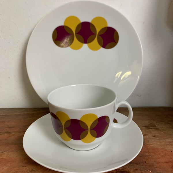 Vintage Kaffee Service Bareuther Porzellan