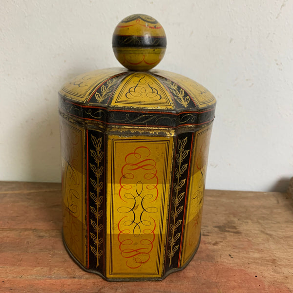 Vintage Blechdose von Plantagen Kaffee Tengelmann