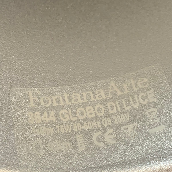 Designlampe Globo di Luce von Roberto Menghi für Fontana Arte