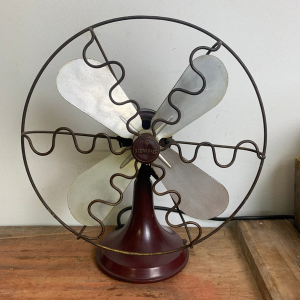 Art Deco Ventilator von Siemens