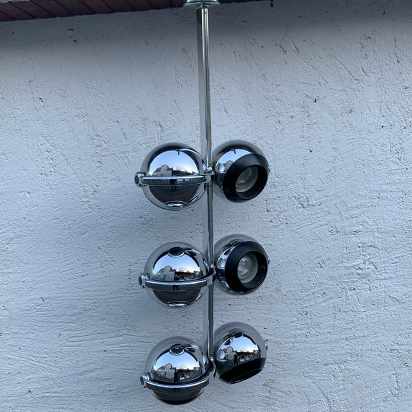 Space Age Kugel Deckenlampe von Terence Conran für Erco