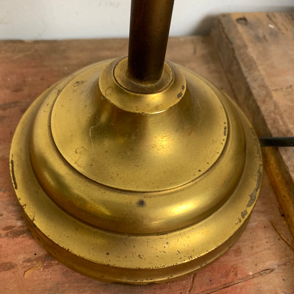 Art Deco Muschel Schreibtischlampe