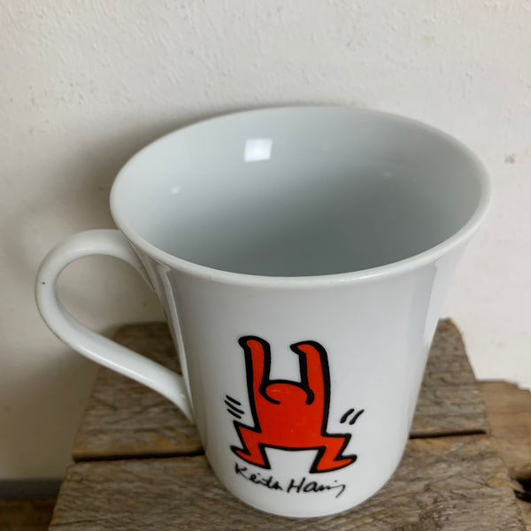 Pop Art Kaffeebecher von Keith Haring