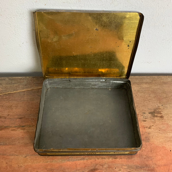 Vintage Zigaretten Blechdose Egyptian Cigarettes Gamia Barkukije Cairo