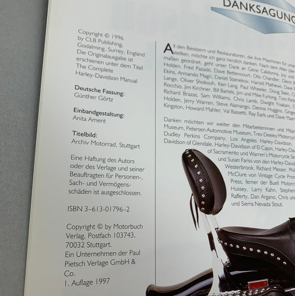 Buch Harley Davidson total