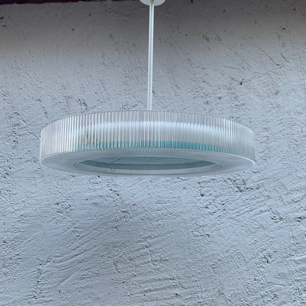 Vintage Deckenlampe Prisma Acryl