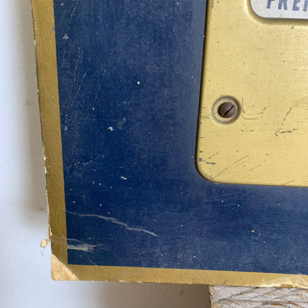 Vintage Dauerkalender von Pfaff
