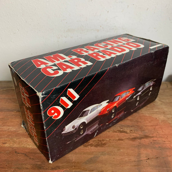 Vintage Racing Car Porsche 911 Radio