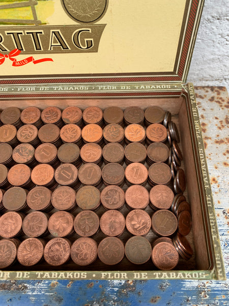 1 Pfennig Münzen 1000 Stück