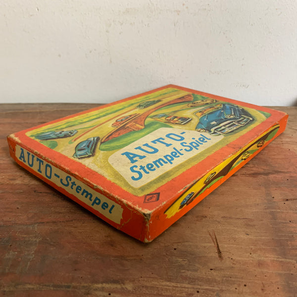 Vintage Auto Stempel Spiel von Noris