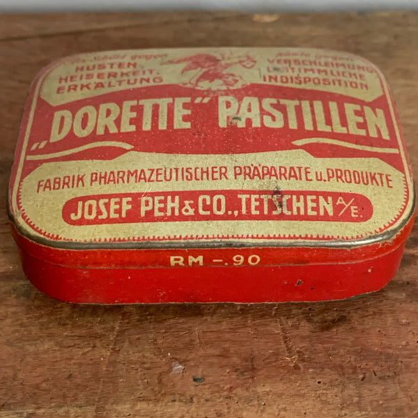 Vintage Blechdose Dorette Pastillen
