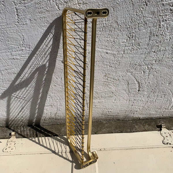 Mid Century Messing Garderobe Hutablage