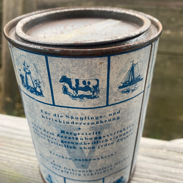 Vintage Blechdose Sattabon V Vollmilchpulver