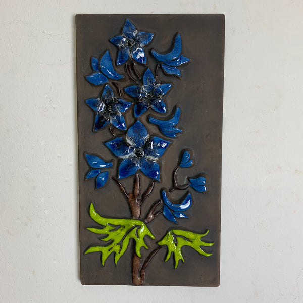 Fat Lava Blumen Wandkeramik von Ruscha