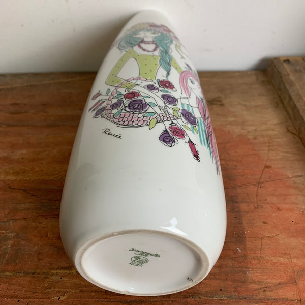 Porzellan Vase von Renée Neue für Hutschenreuther