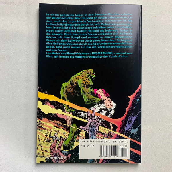Comic Swamp Thing Das Ding aus den Sümpfen Die Nacht der Fledermaus