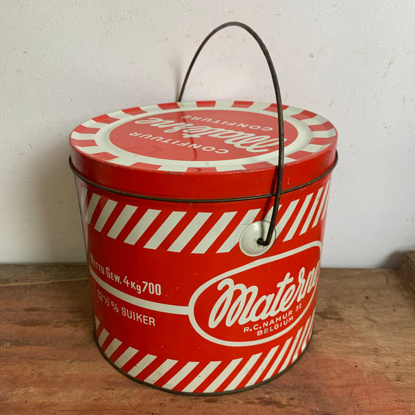Vintage Blechdose Materne Konfitüre