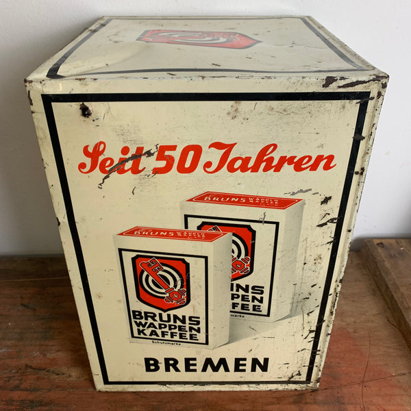 Kaffeeschrank von Bruns Wappen Kaffee