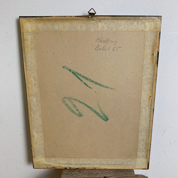 Jugendstil Scherenschnitt von Lotte Gützlaff